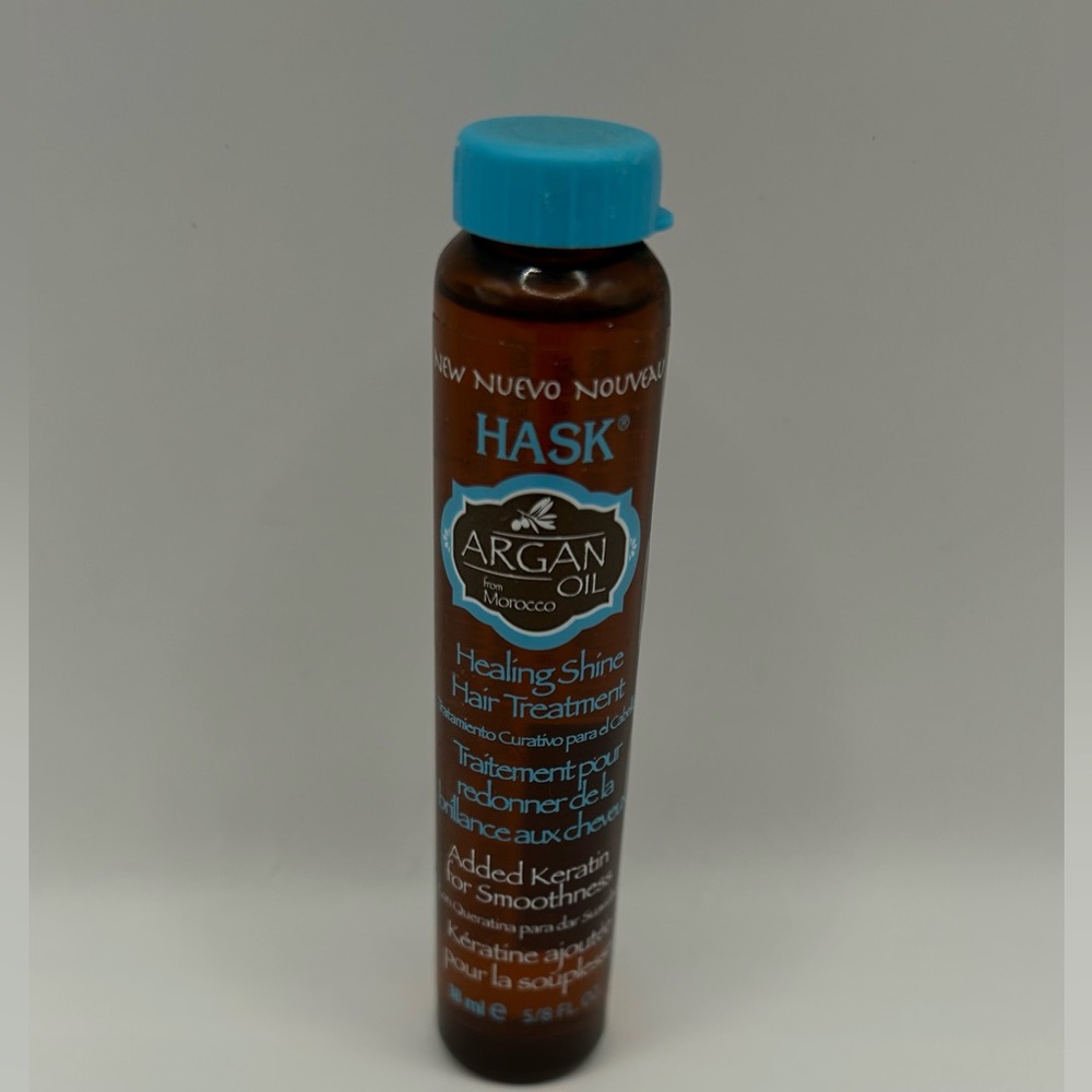 Hask Argan Oil From Morocco Healing  Shine Hair Treatment 18ML Added Keratin